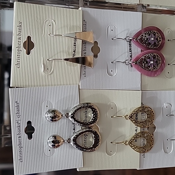 Closet Clear out Sale All 36 Pairs of Earrings Brand new - Picture 4 of 17